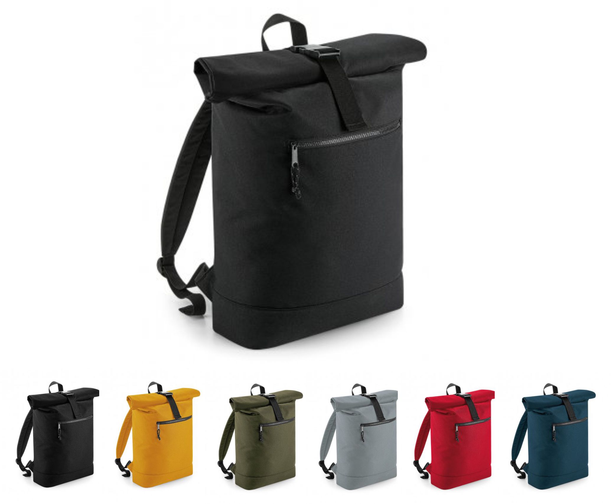 BG286 Bagbase Renew Recycled Roll Top Backpack  BG286 Bagbase Renew Recycled Roll Top Backpack
